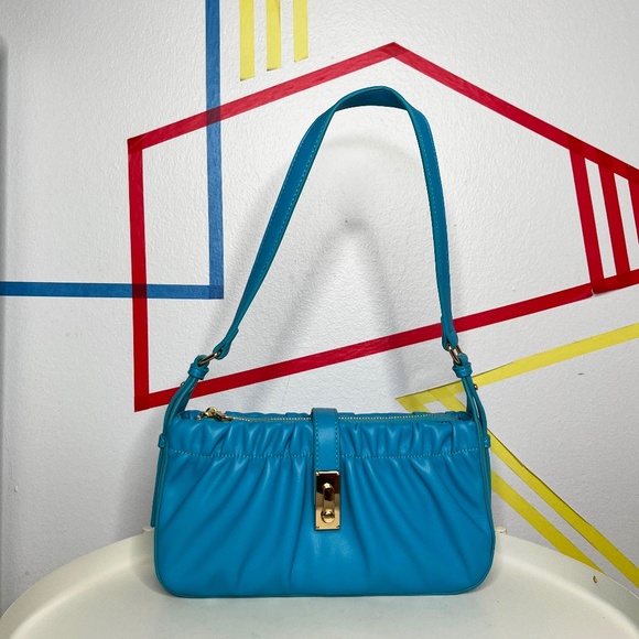 Call it Spring Electric Blue Baguette Bag - Picture 1 of 5